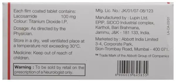 Lacoxa 100mg Tablet thumbnail 5