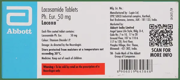 Lacoxa 50mg Tablet thumbnail 2