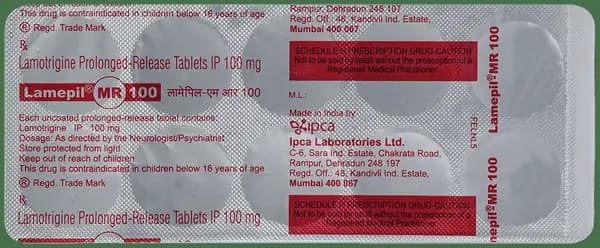 Lamepil MR 100 Tablet thumbnail 3