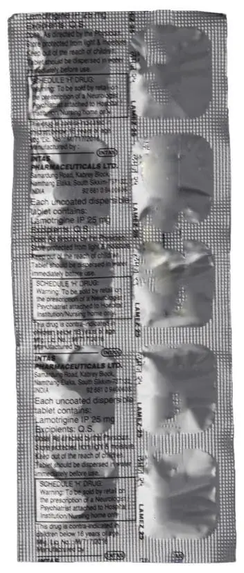 Lamez 25 Tablet DT thumbnail 2