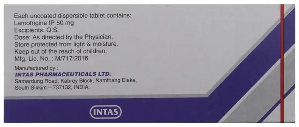 Lamez 50 Tablet DT