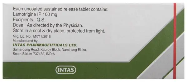 Lamez OD 100 Tablet SR