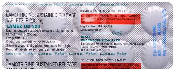 Lamez OD 200 Tablet SR