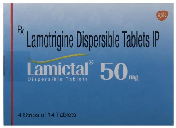 Lamictal 50mg Tablet DT