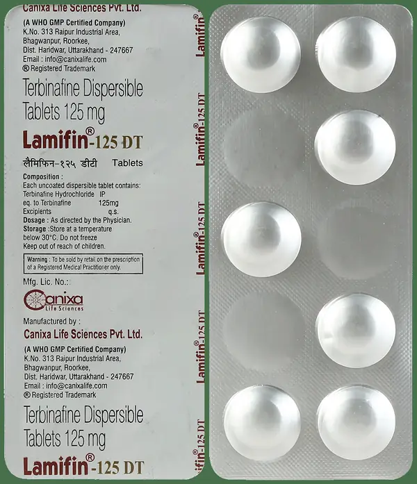Lamifin 125 DT Tablet
