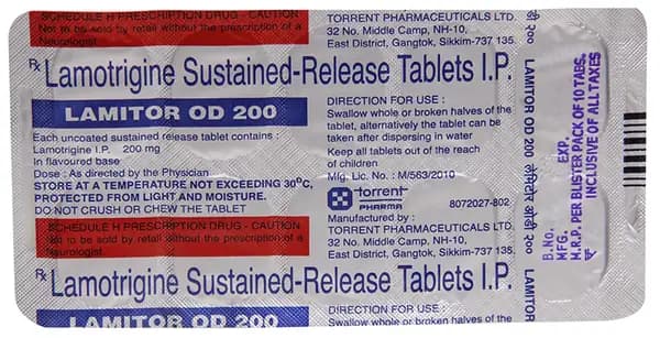 Lamitor OD 200 Tablet SR