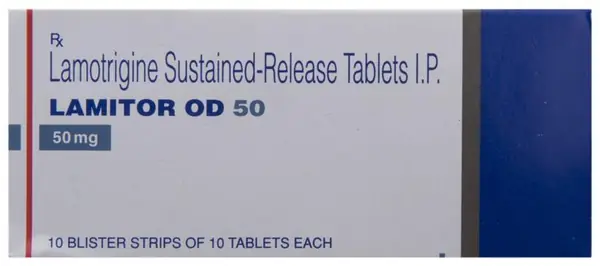 Lamitor OD 50 Tablet SR