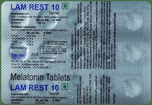 Lamrest 10 Tablet