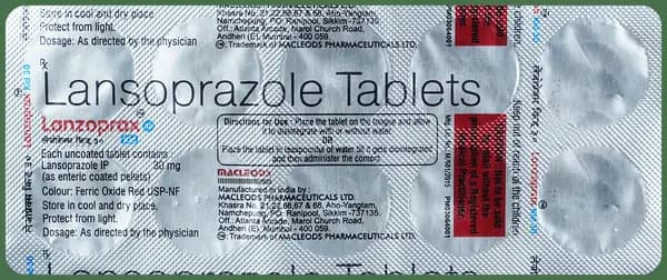 Lanzoprax Kid 30 Tablet thumbnail 3