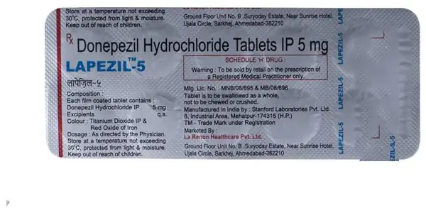 Lapezil 5 Tablet thumbnail 3