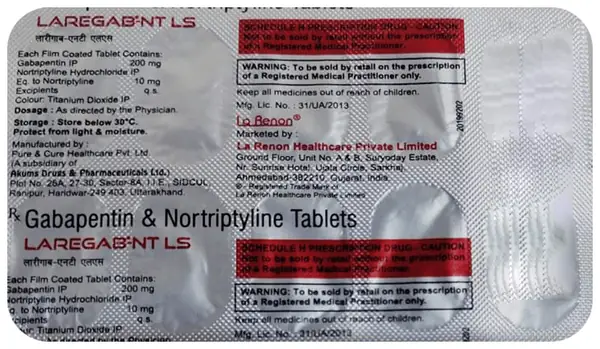 Laregab-NT LS Tablet