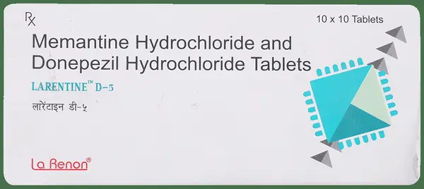 Larentine D 5mg/5mg Tablet thumbnail 4