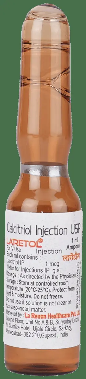 Laretol 1mcg Injection