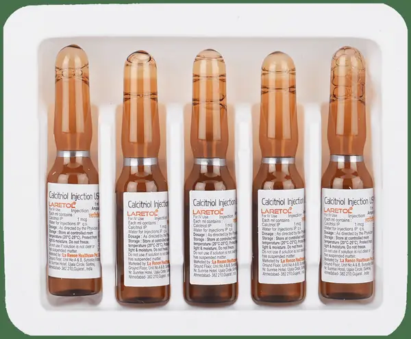 Laretol 1mcg Injection thumbnail 4