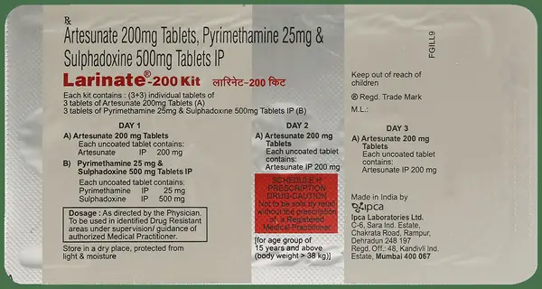 Larinate 200 Kit Tablet thumbnail 3