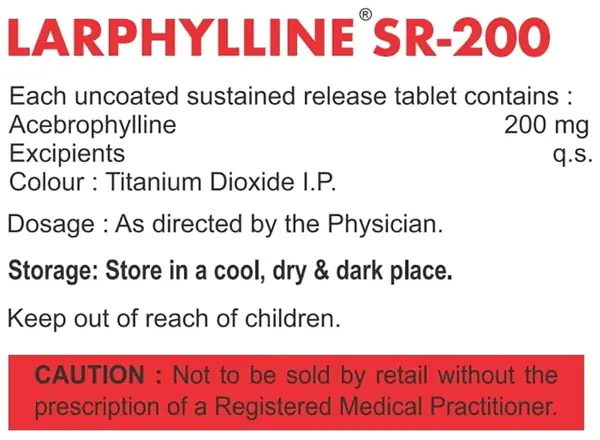 Larphylline SR 200 Tablet