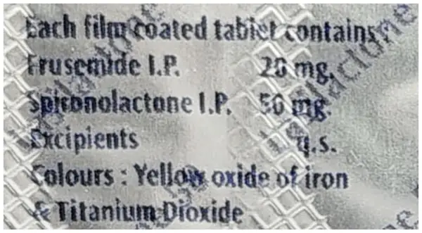 Lasilactone 50 Tablet