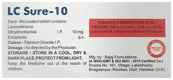 LC Sure 10 Tablet thumbnail 2