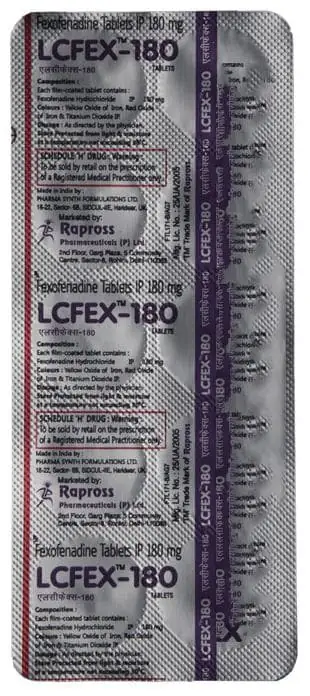 Lcfex 180 Tablet