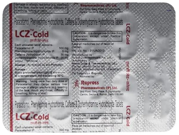 LCZ-Cold Tablet