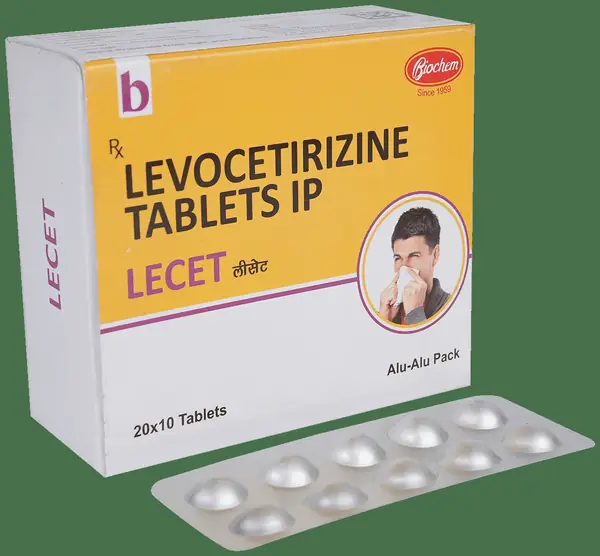 Lecet 5mg Tablet