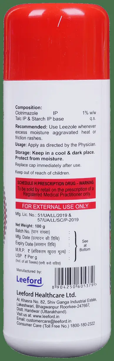 Leezole Dusting Powder thumbnail 3