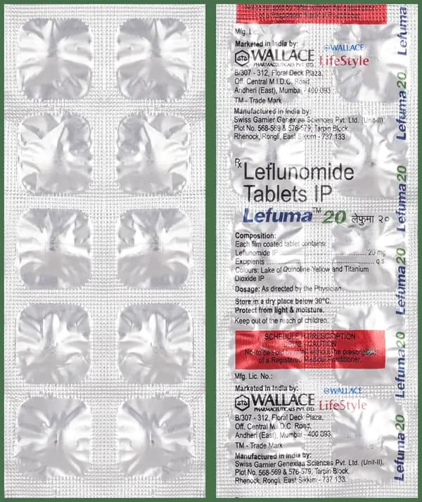 Lefuma  20mg Tablet