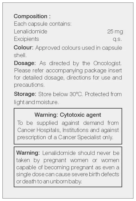 Lenado 25mg Tablet