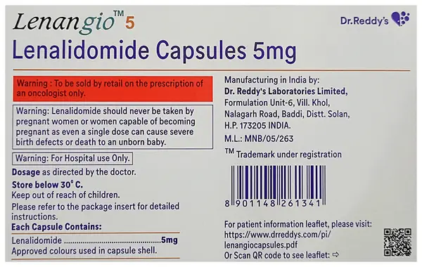 Lenangio 5mg Capsule