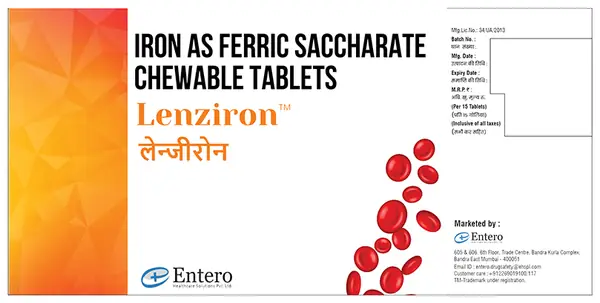 Lenziron Chewable Tablet