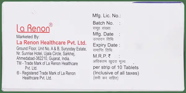 Leptomate 25 Tablet thumbnail 2