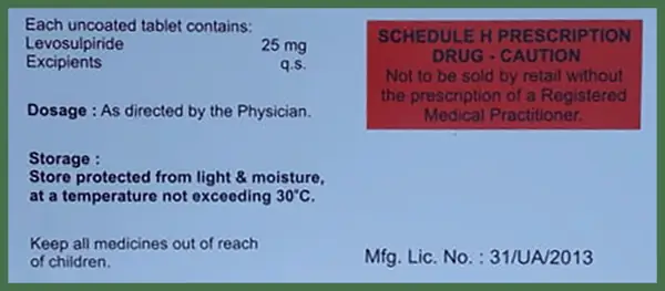 Lesubiz 25 Tablet