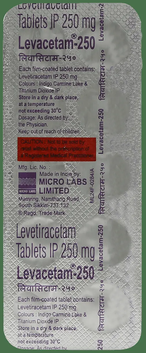 Levacetam 250 Tablet