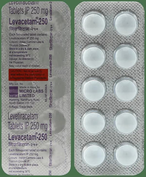 Levacetam 250 Tablet thumbnail 3