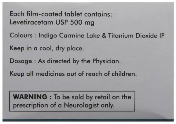Levacetam 500 Tablet thumbnail 5