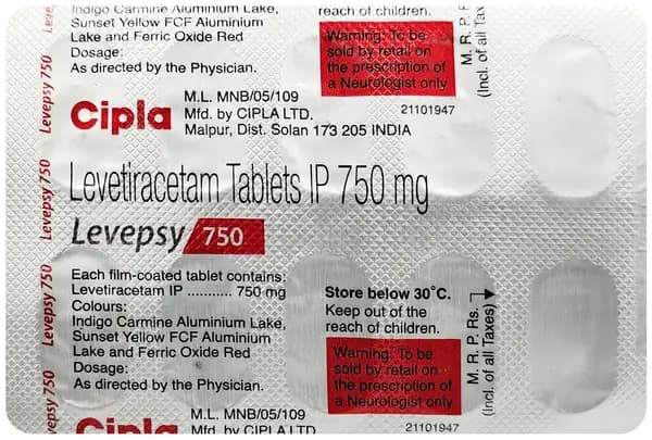 Levepsy 750 Tablet