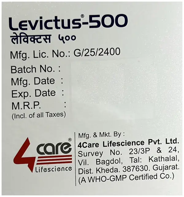Levictus 500 Tablet