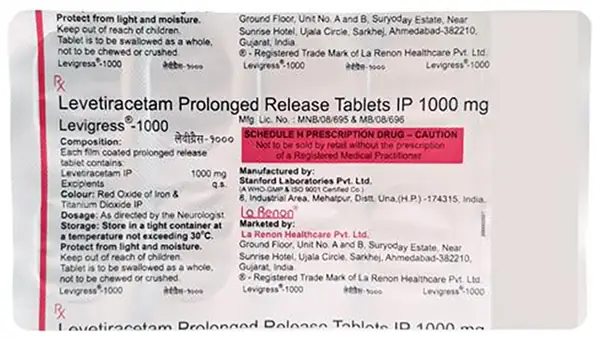 Levigress 1000 Tablet PR