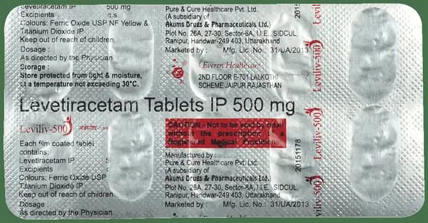 Leviliv 500 Tablet