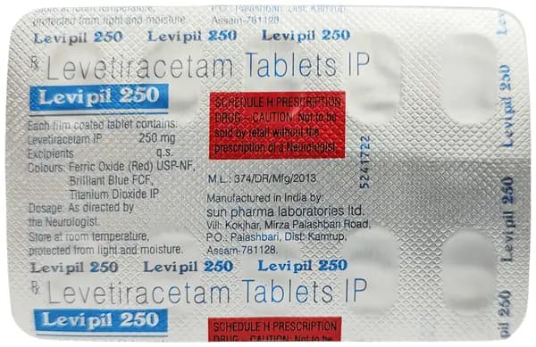Levipil 250 Tablet thumbnail 3