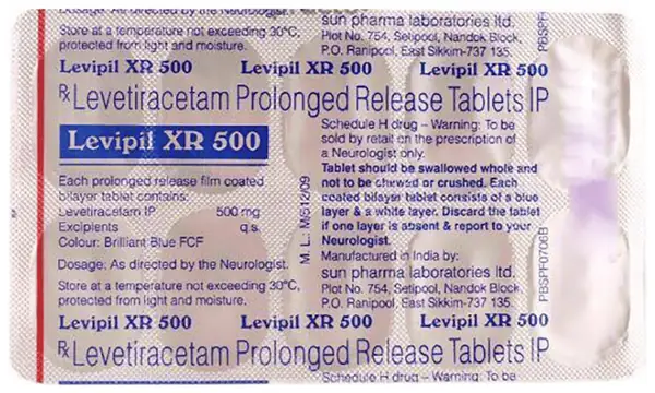 Levipil XR 500 Tablet thumbnail 3