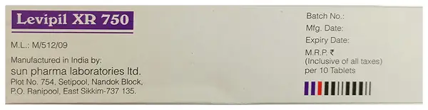 Levipil XR 750 Tablet