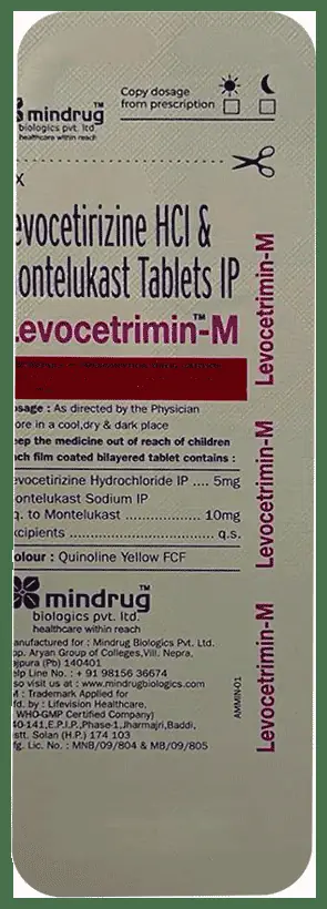 Levocetrimin-M Tablet