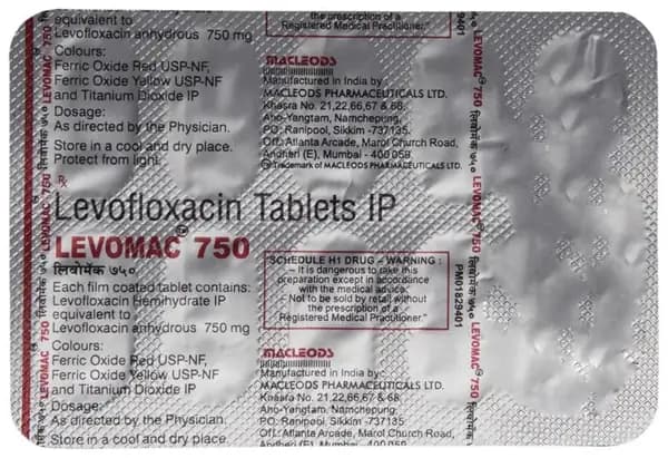 Levomac 750 Tablet thumbnail 2
