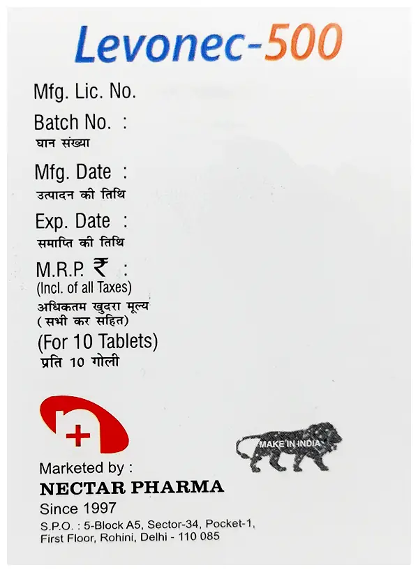 Levonec 500 Tablet