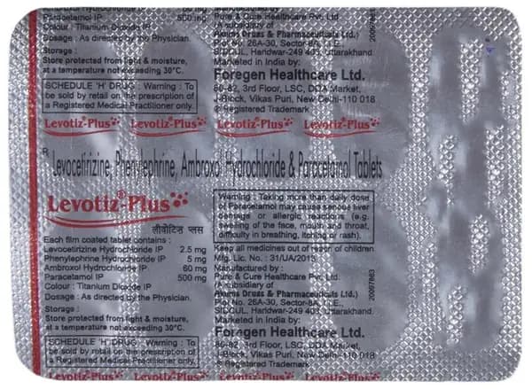 Levotiz Plus Tablet