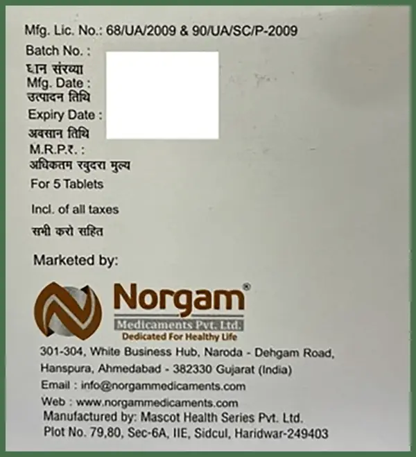 Lidbac 1200mg Tablet SR