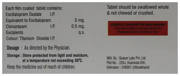 Liftopram Plus 5 Tablet
