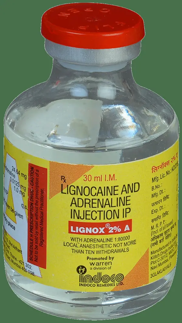 Lignox 2 % A Injection