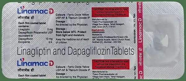 Linamac D 10mg/5mg Tablet thumbnail 4